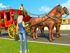 Hra Horse Cart Transport Taxi Game