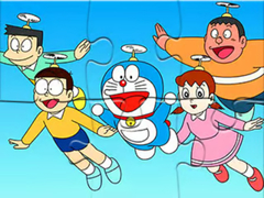 Hra Jigsaw Puzzle: Doraemon Flying