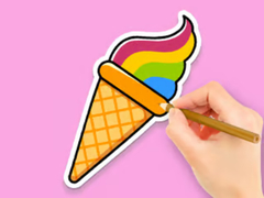 Hra Coloring Book: Rainbow Ice Cream