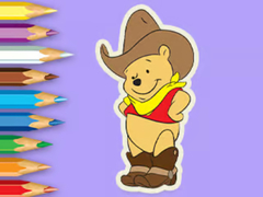 Hra Coloring Book: Cowboy Winnie