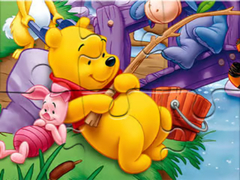 Hra Jigsaw Puzzle: Winnie Fishing