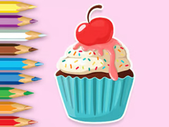 Hra Coloring Book: Apple Cupcake