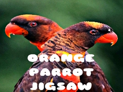 Hra Orange Parrot Jigsaw