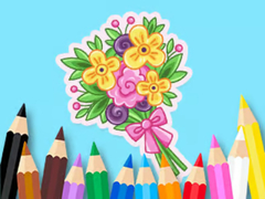 Hra Coloring Book: Love Bouquet