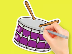 Hra Coloring Book: Star Drum