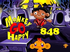 Hra Monkey Go Happy Stage 848