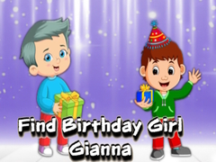 Hra Find Birthday Girl Gianna