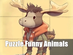 Hra Puzzle Funny Animals