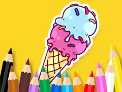 Hra Coloring Book: Cool Ice Cream