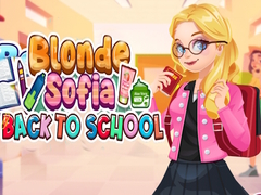 Hra Blonde Sofia Back to School