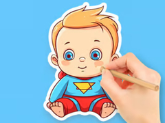 Hra Coloring Book: Cute Super Baby