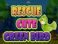 Hra Rescue Cute Green Bird