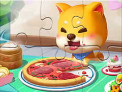 Hra Jigsaw Puzzle: Pizza Dog