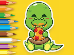 Hra Coloring Book: Hungry Dinosaurs