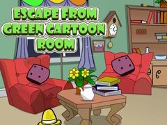 Hra Escape from Green Cartoon Room