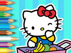 Hra Coloring Book: Hello Kitty Market