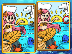 Hra Mermaids Spot The Differences
