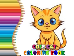 Hra Cute Cat Coloring Book