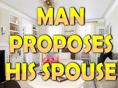 Hra Man Proposes His Spouse