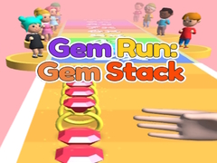 Hra Gem Run: Gem Stack 