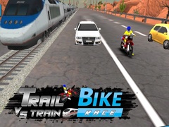 Hra Trail Bike vs Train Race