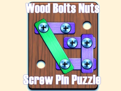 Hra Wood Bolts Nuts Screw Pin Puzzle