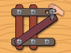 Hra Wood Nuts Master: Screw Puzzle