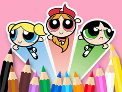 Hra Coloring Book: The Powerpuff Girls