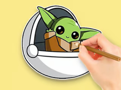 Hra Coloring Book: Master Yoda