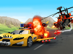 Hra Chaos Road Combat Car Racing