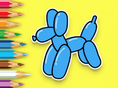 Hra Coloring Book: Balloon Puppy