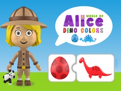 Hra World of Alice Dino Colors