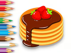 Hra Coloring Book: Strawberry Pancake