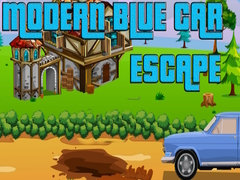 Hra Modern Blue Car Escape