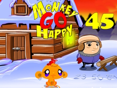 Hra Monkey Go Happy Stage 45