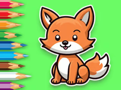 Hra Coloring Book: Baby Fox