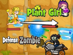 Hra Plant Girl Defense Zombie