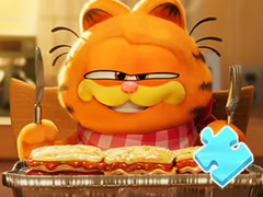 Hra Jigsaw Puzzle: Garfield And Lasagna