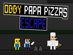 Hra Obby Papa Pizzas Escape