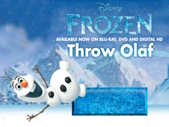 Hra Frozen: Throw Olaf