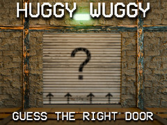 Hra Huggy Wuggy Guess the right door