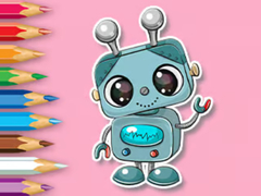 Hra Coloring Book: Smile Robot