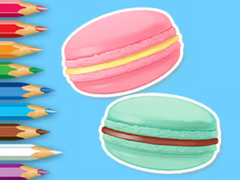 Hra Coloring Book: Macaron