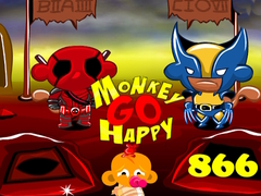 Hra Monkey Go Happy Stage 866