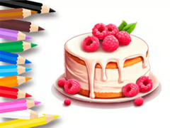 Hra Coloring Book: Berry Cake