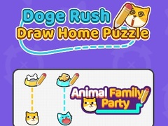 Hra Doge Rush : Draw Home Puzzle