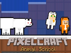 Hra PixelCraft Animal School