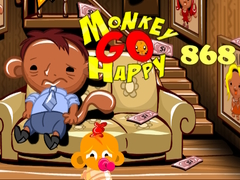 Hra Monkey Go Happy Stage 868