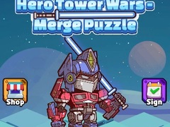 Hra Hero Tower Wars Merge Puzzle