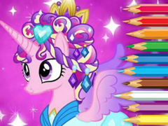 Hra Coloring Book: Pony Princess